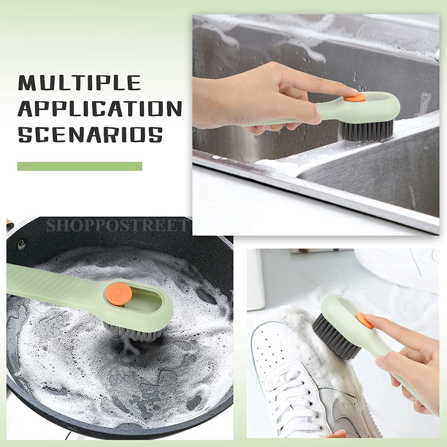 Multifunctional Scrubbing Brush™ | Soap Dispensing Cleaning Brush